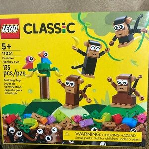 LEGO CLASSIC #11031 Creative Monkey Fun 135pcs. 2023 NEW